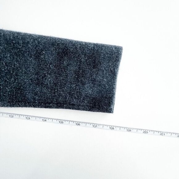 Catherine Malandrino Women's Wool Blend Button Long Knit Cardigan Gray Small - Picture 5 of 7